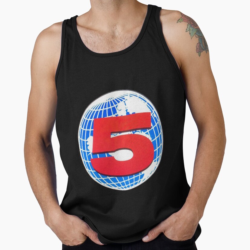 Channel 5 Broadcast Logo Tank Top