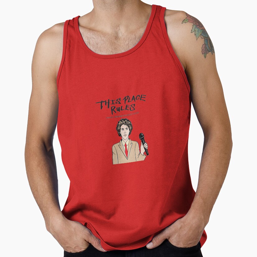 This Place Rules Channel 5 Logo Tank Top - Image 4