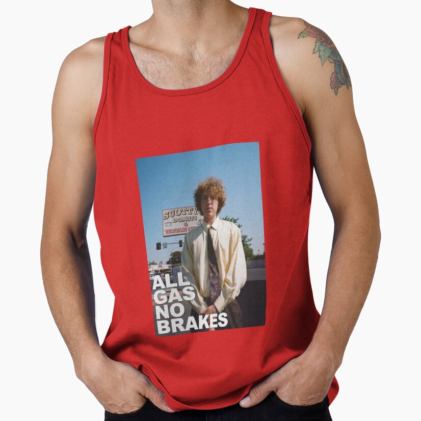 All Gas No Brakes Classic Logo Tank Top - Image 4