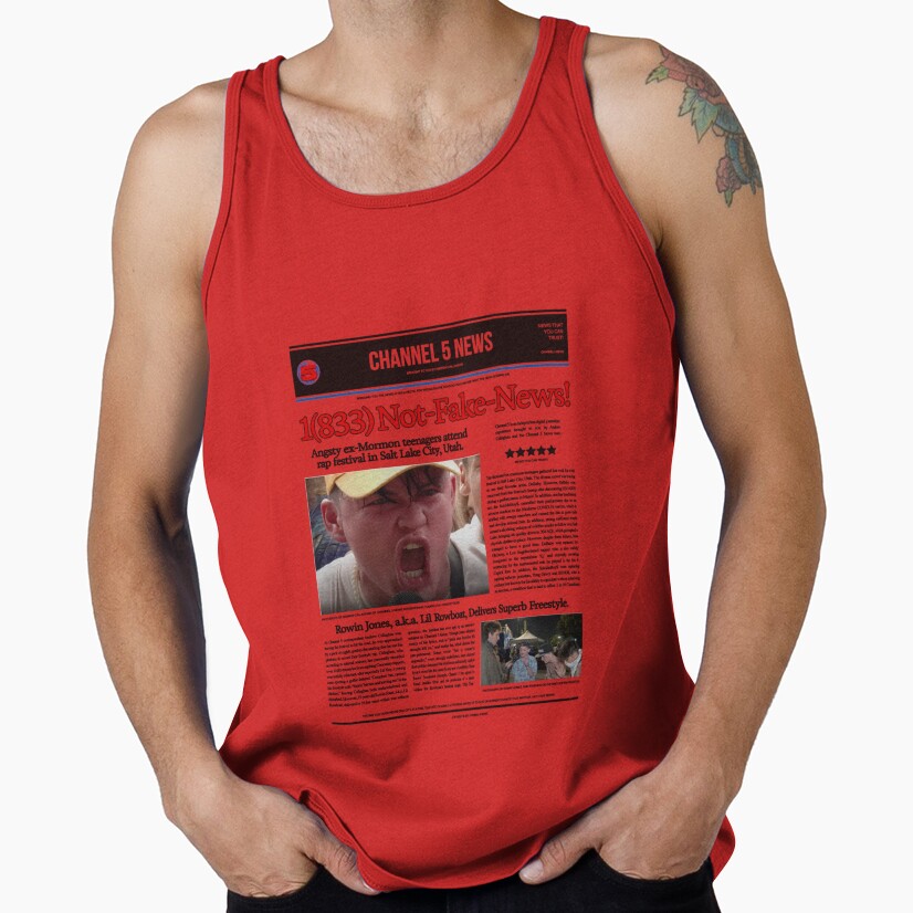 Channel 5 Field News Tank Top - Image 4