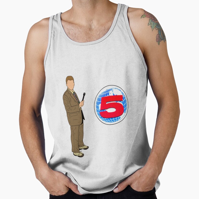 All Gas No Brakes Channel 5 Logo Tank Top - Image 2