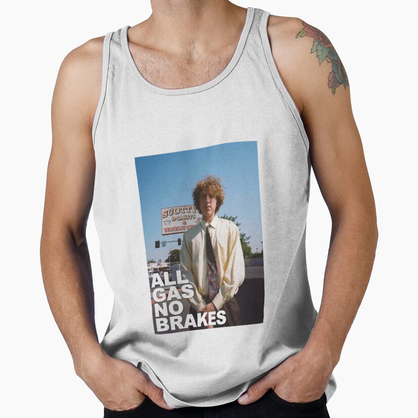 All Gas No Brakes Classic Logo Tank Top - Image 2