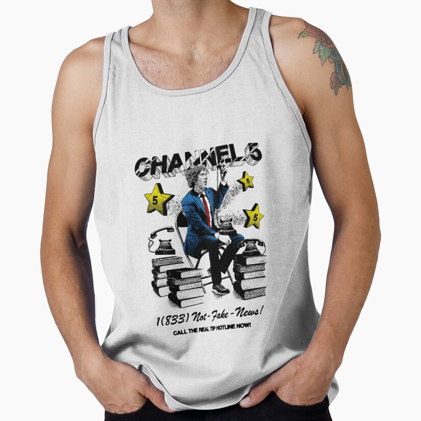 Channel 5 Breaking News Tank Top