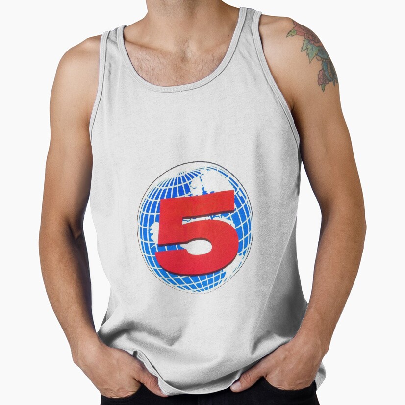 Channel 5 Classic Logo Tank Top - Image 2