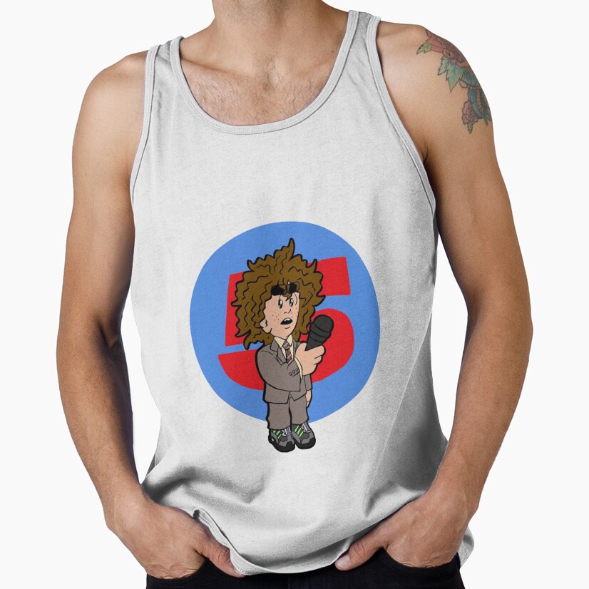 Andrew Callaghan All Gas No Brakes Channel 5 Tank Top - Image 2