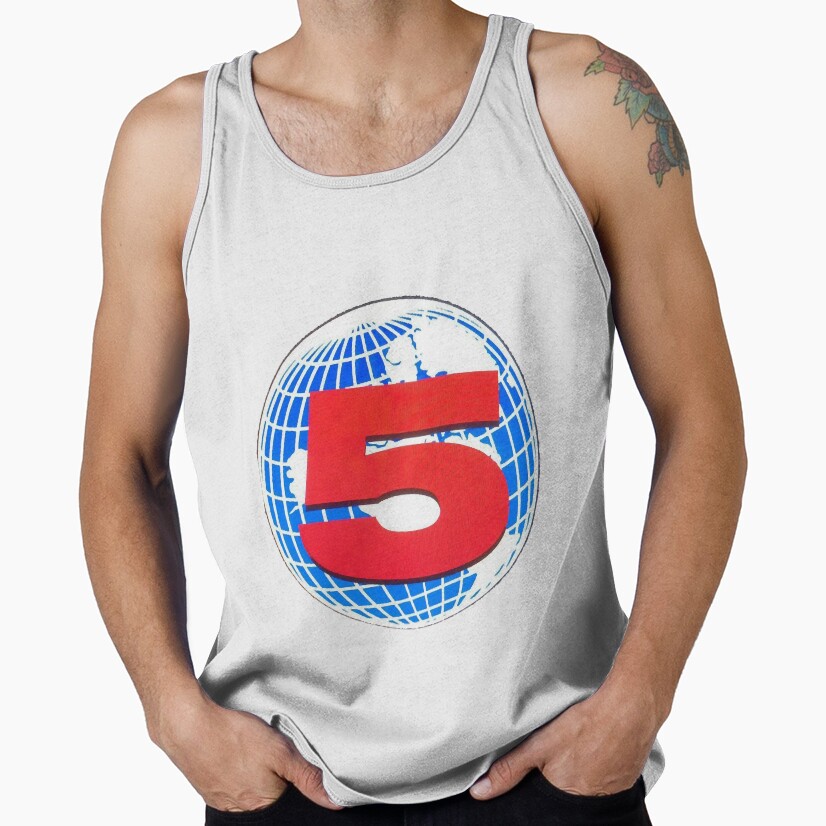 Channel 5 Broadcast Logo Tank Top - Image 2