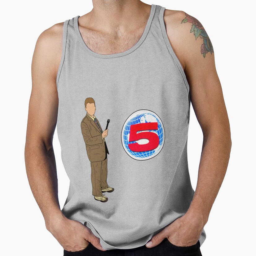 All Gas No Brakes Channel 5 Logo Tank Top - Image 3