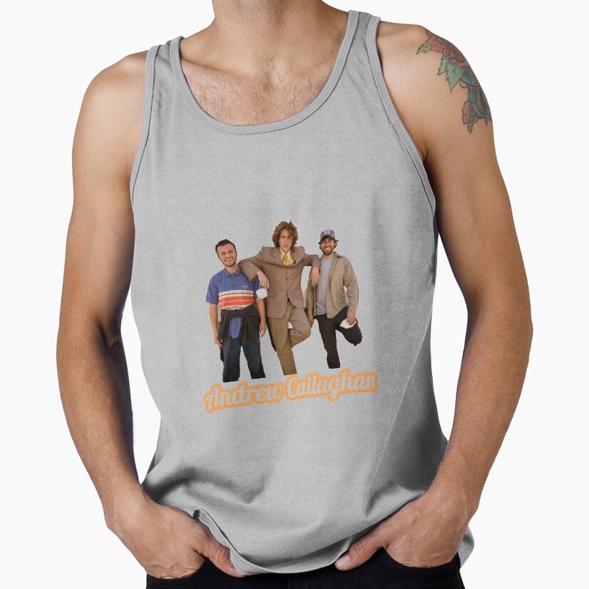Andrew Callaghan Channel 5 Interview Tank Top - Image 3