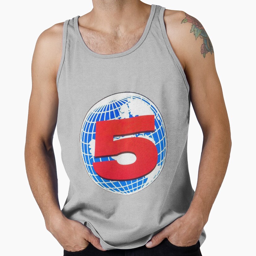 Channel 5 Broadcast Logo Tank Top - Image 3