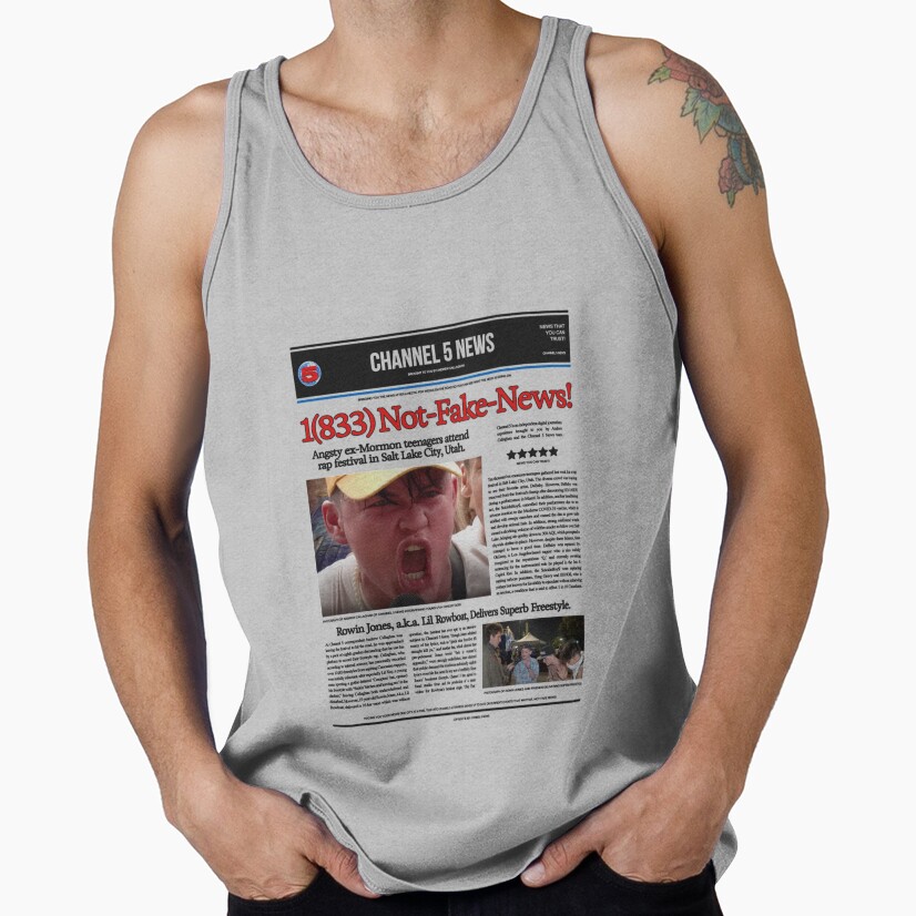 Channel 5 Field News Tank Top - Image 3