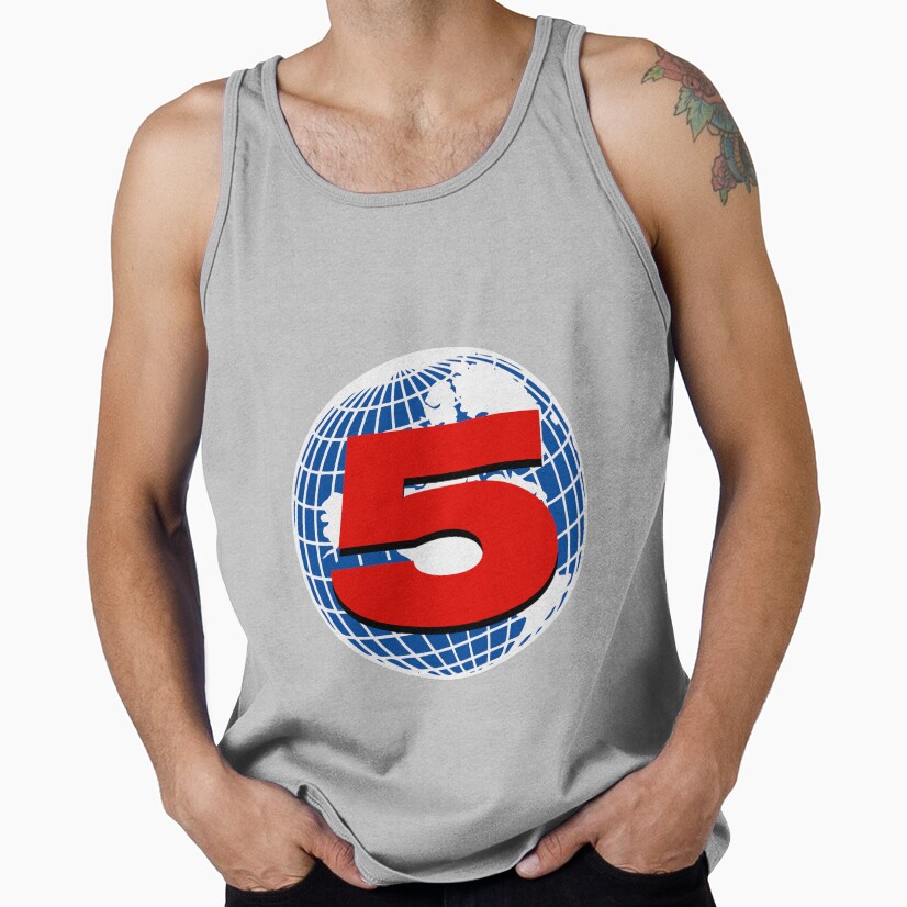Channel 5 News Channel Logo Tank Top - Image 3