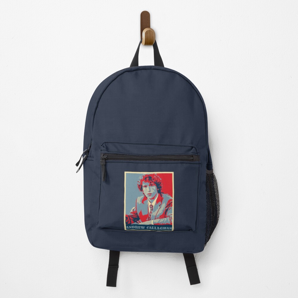 Andrew Callaghan Breaking News Backpack