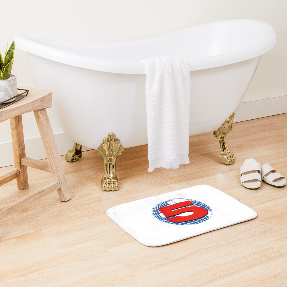 Channel 5 Channel Five Logo Bath Mat - Image 2
