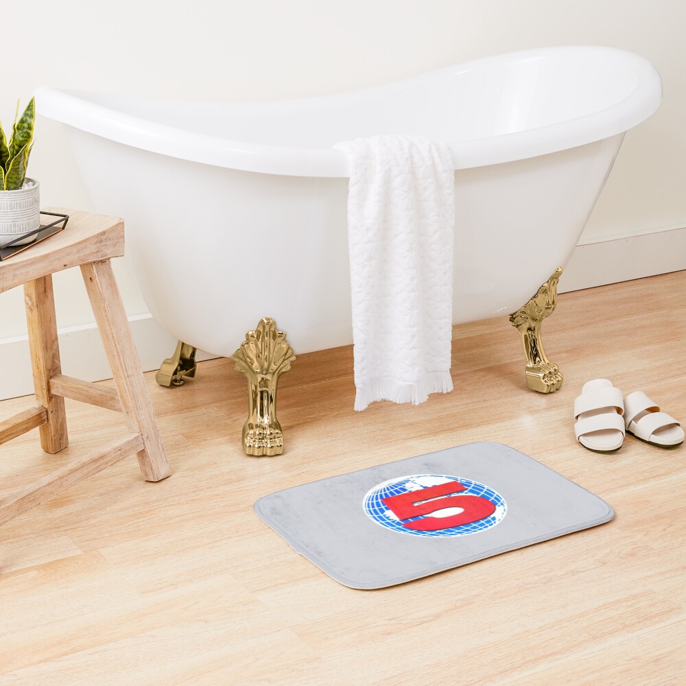 Channel 5 Classic Logo Bath Mat - Image 2
