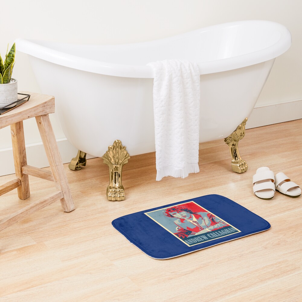 Andrew Callaghan Breaking News Bath Mat - Image 2