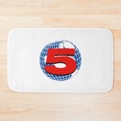 Channel 5 Channel Five Logo Bath Mat
