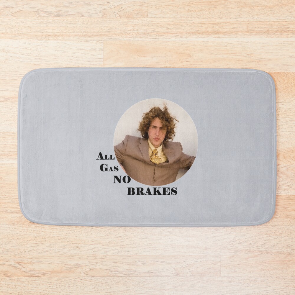 Andrew Callaghan News Portrait Bath Mat