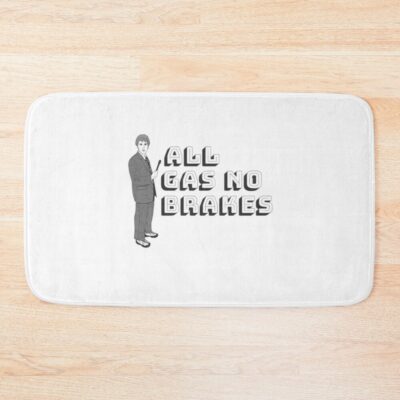 All Gas No Brakes Classic Report Bath Mat