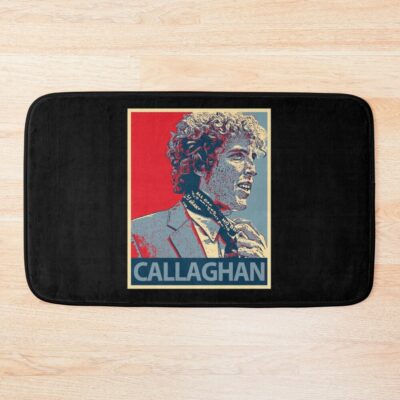 Andrew Callaghan Sticker Design Bath Mat