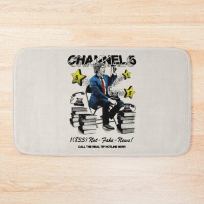 Channel 5 Breaking News Bath Mat