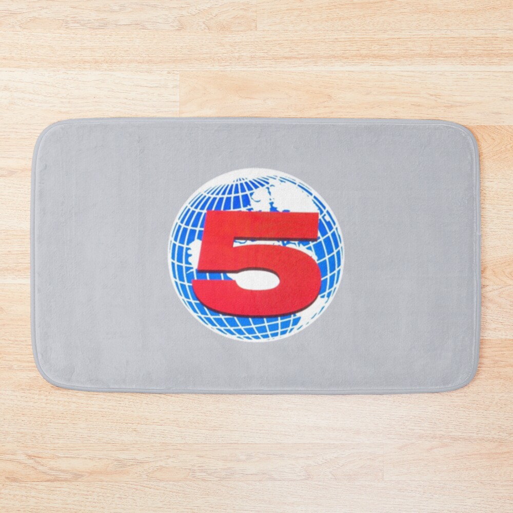 Channel 5 Classic Logo Bath Mat