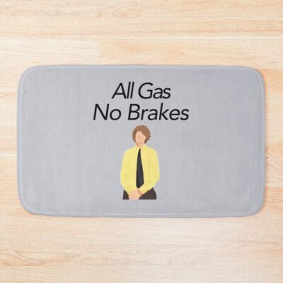 All Gas No Brakes Road Journalism Bath Mat