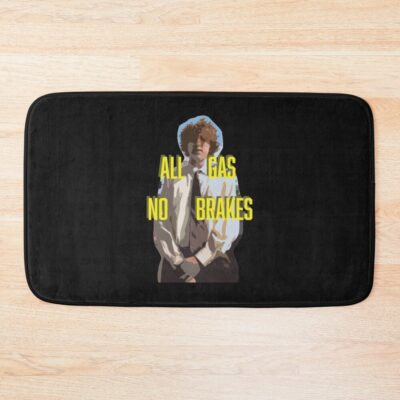 All Gas No Brakes Reporter Edition Bath Mat