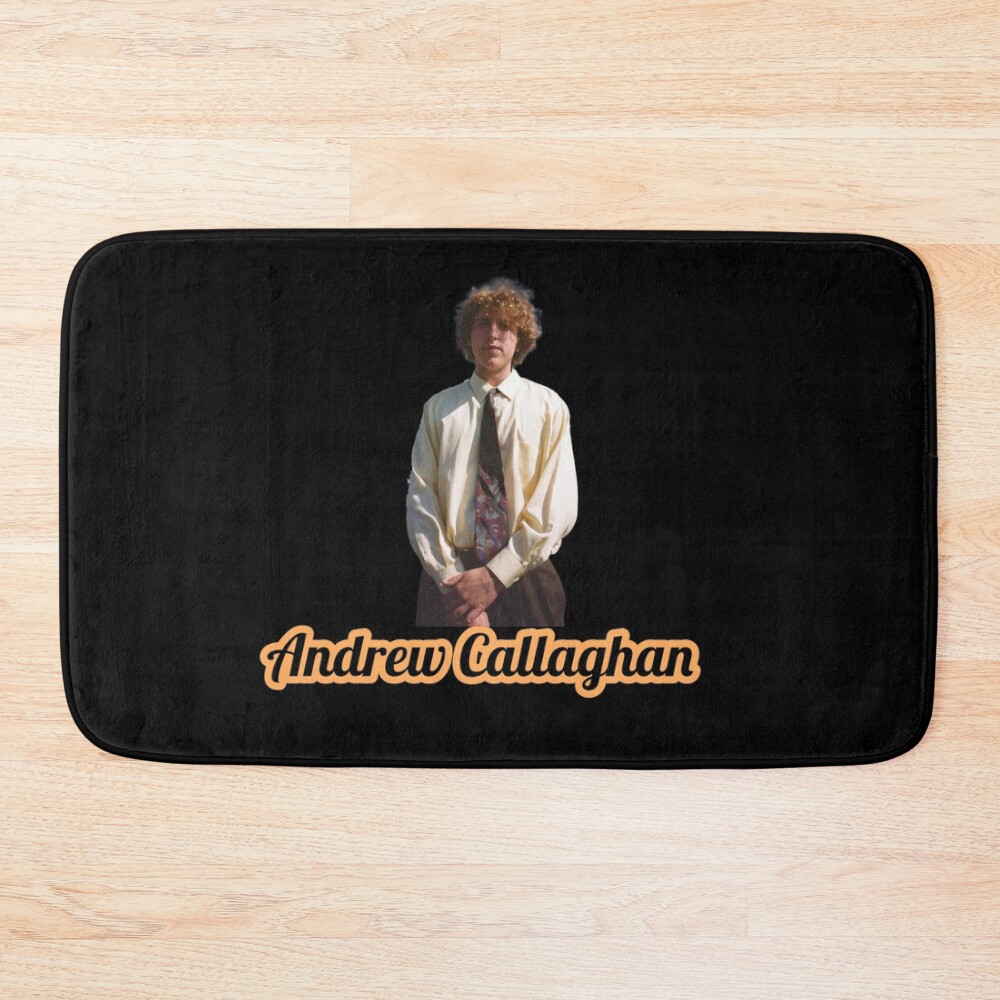 Andrew Callaghan Street Journalism Bath Mat