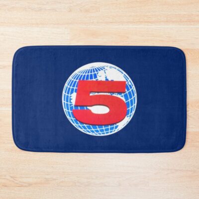 Channel 5 News Logo Bath Mat
