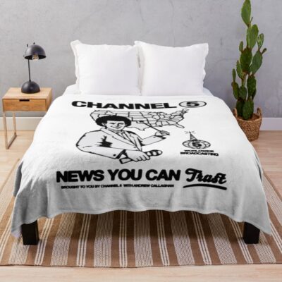 Channel 5 News You Can Trust Throw Blanket