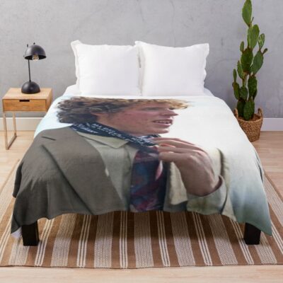 Andrew Callaghan On The Road Throw Blanket