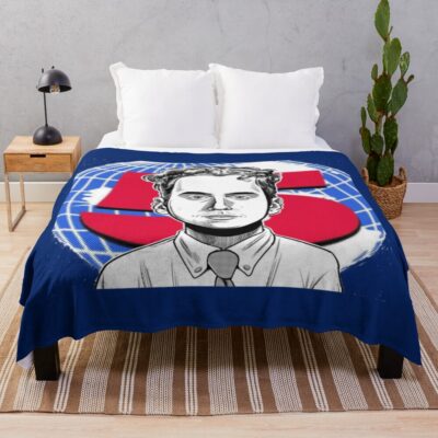 Andrew Callaghan Channel 5 Street Report Throw Blanket