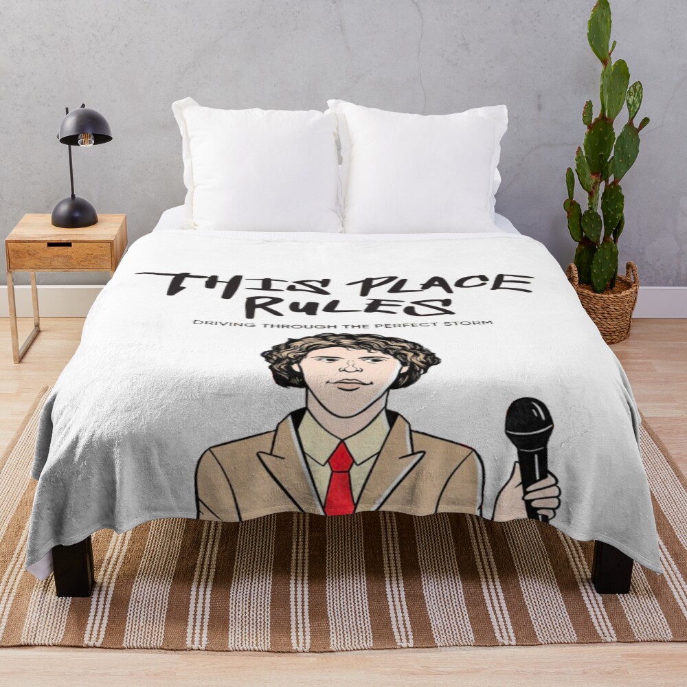 This Place Rules Channel 5 Throw Blanket