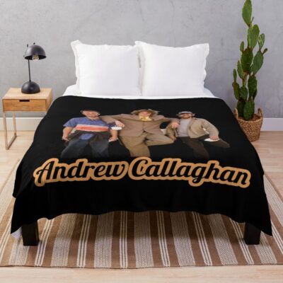 Andrew Callaghan On Assignment Throw Blanket