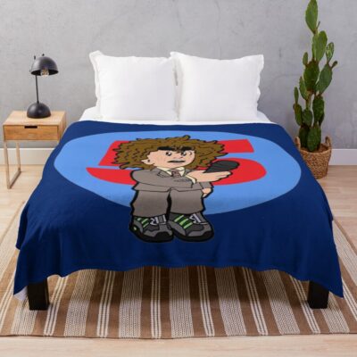 Andrew Callaghan Trendy Channel 5 Throw Blanket