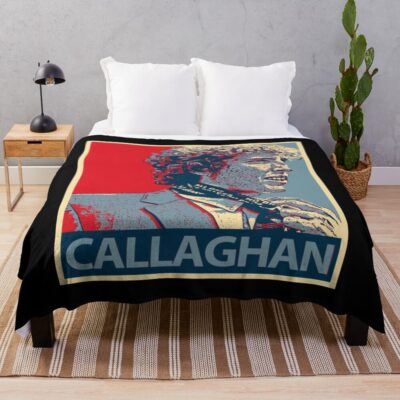 Andrew Callaghan Street Reporting Throw Blanket