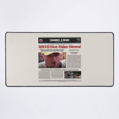 Channel 5 News Broadcast Mouse Pad