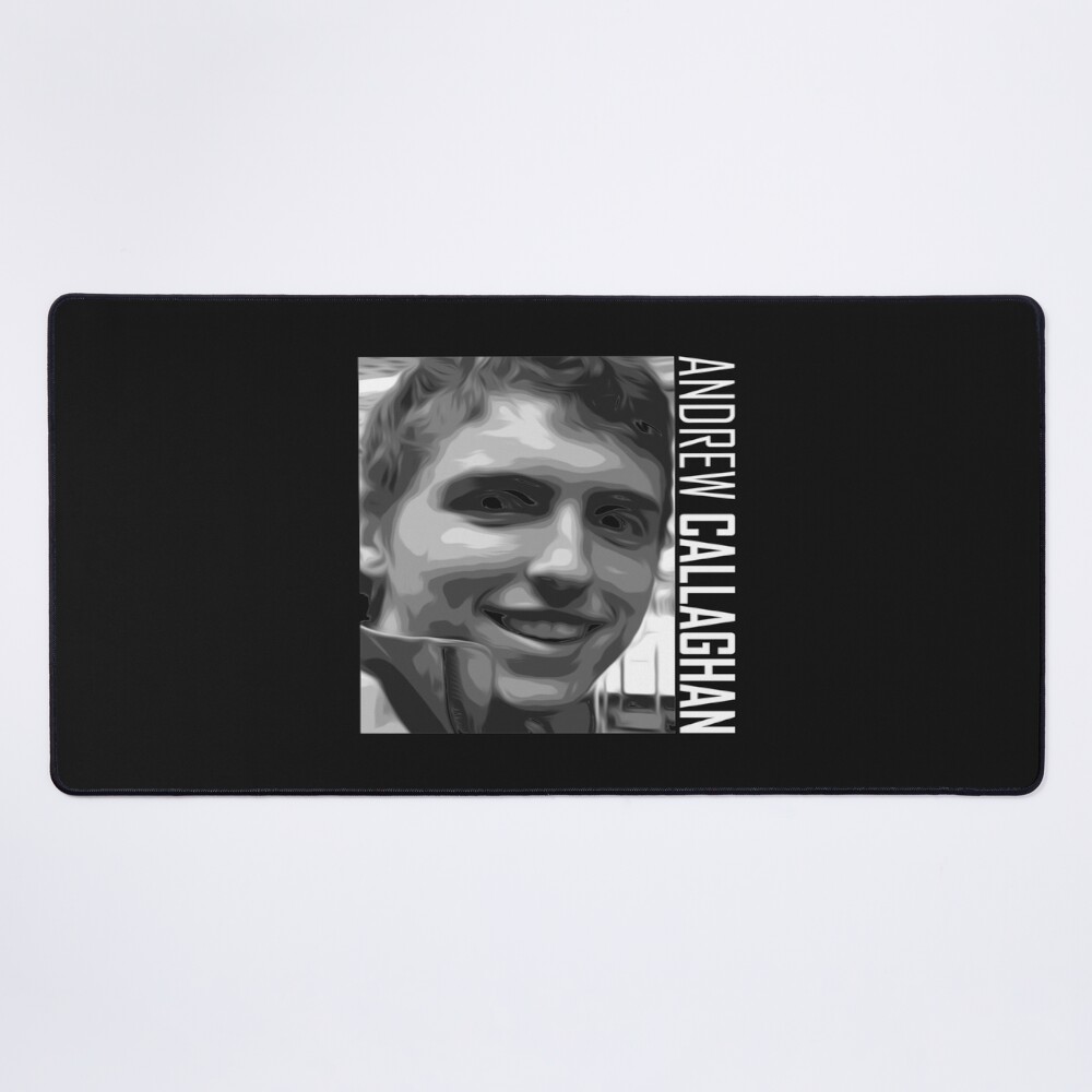Andrew Callaghan Channel 5 Portrait Mouse Pad