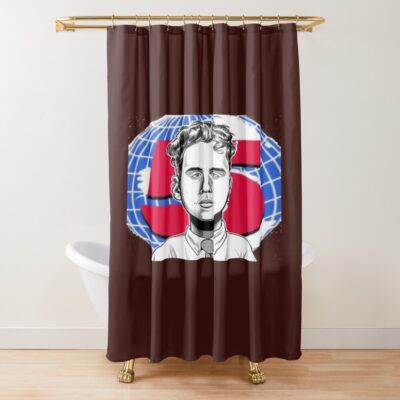 Andrew Callaghan Channel 5 Trendy Shower Curtain