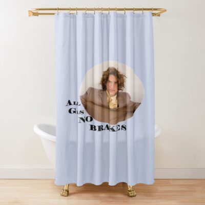 Andrew Callaghan Street News Shower Curtain