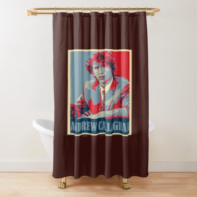 Andrew Callaghan Channel 5 News Shower Curtain