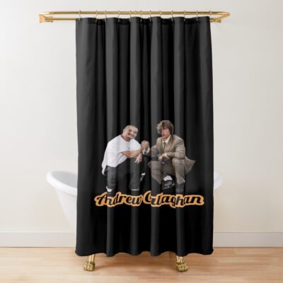 Andrew Callaghan On The Road Shower Curtain