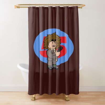 Andrew Callaghan All Gas No Brakes Channel 5 Shower Curtain