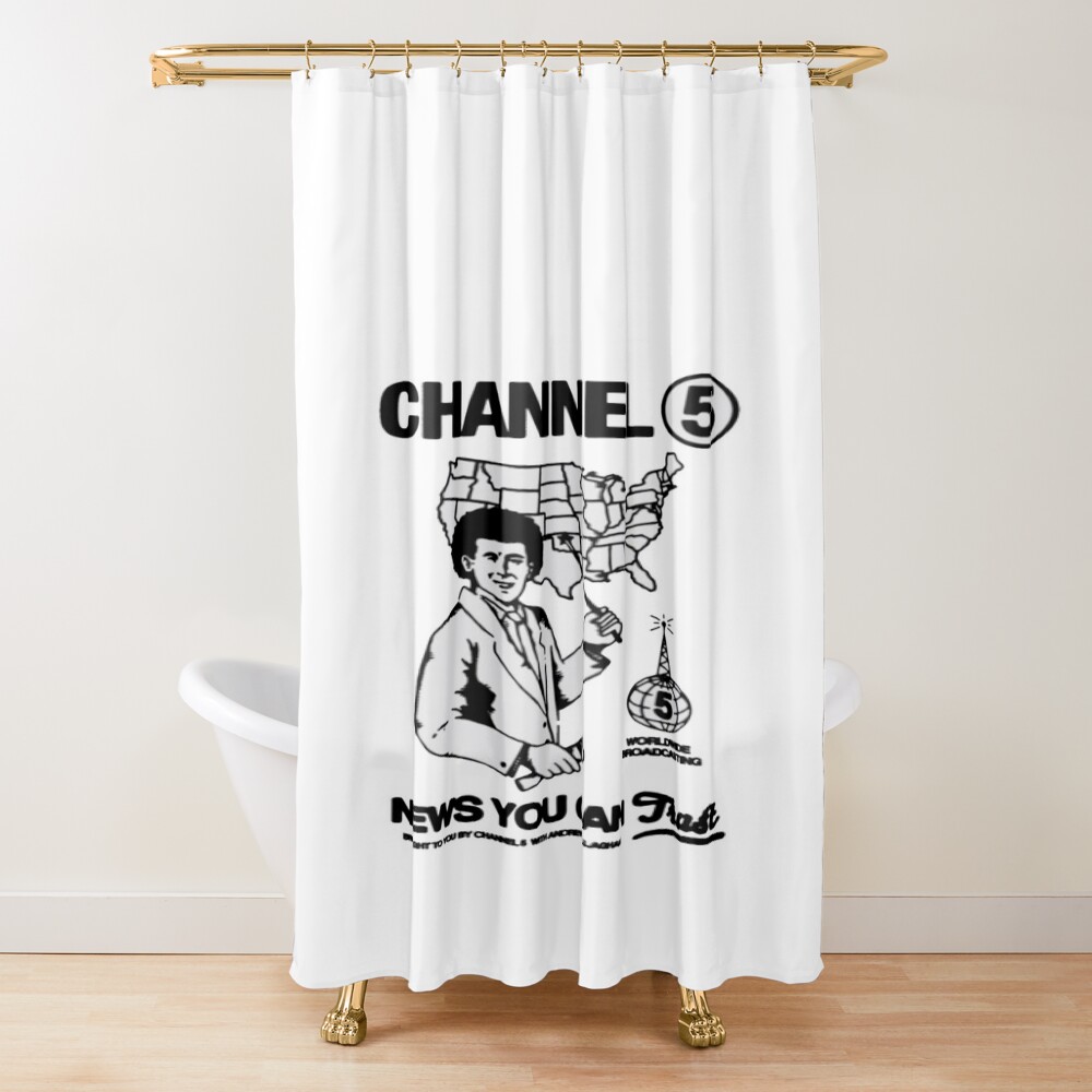 Channel 5 News You Can Trust Shower Curtain