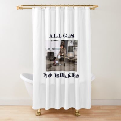 Andrew Callaghan Channel 5 Reporter Shower Curtain