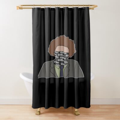 Andrew Callaghan Channel 5 Pullover Shower Curtain