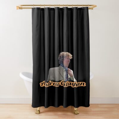 Andrew Callaghan Field Journalism Shower Curtain