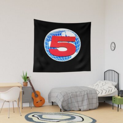 Channel 5 Street News Tapestry