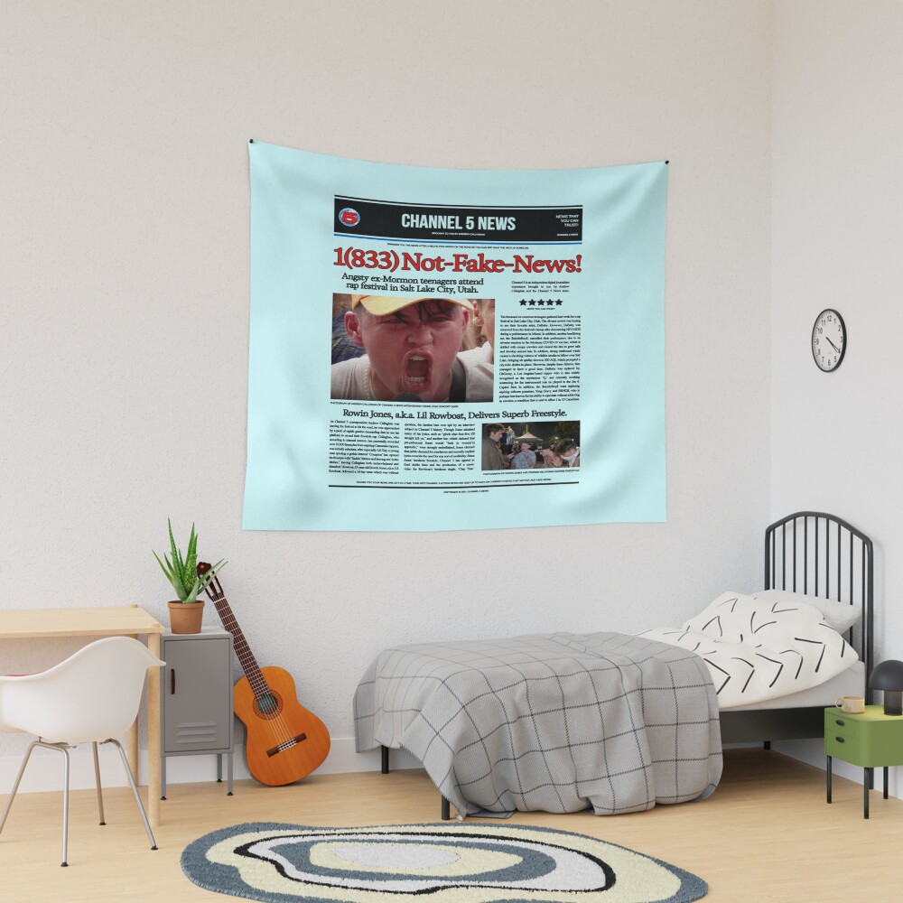 Channel 5 News Reporter Tapestry