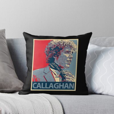Andrew Callaghan Street Reporting Throw Pillow